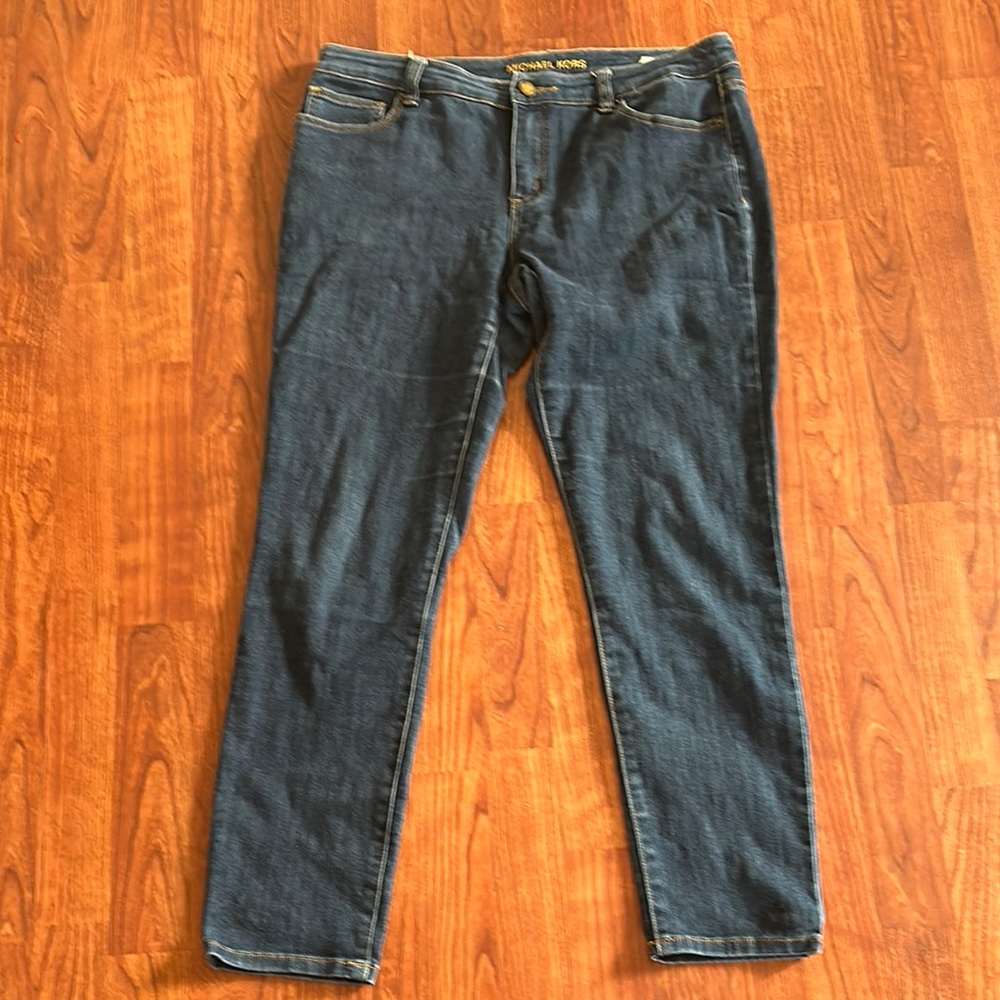 Michael Kors Women's Blue Jeans size 8 skinny